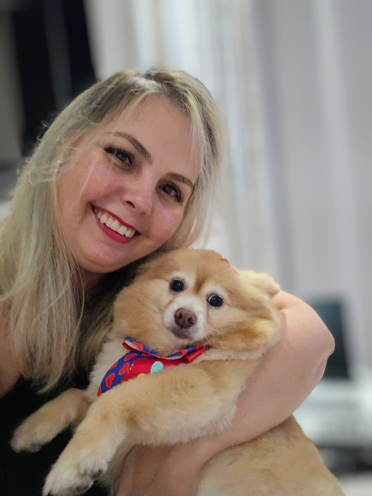 Tutor: Kelly Cristina Natali, animal: Sofia